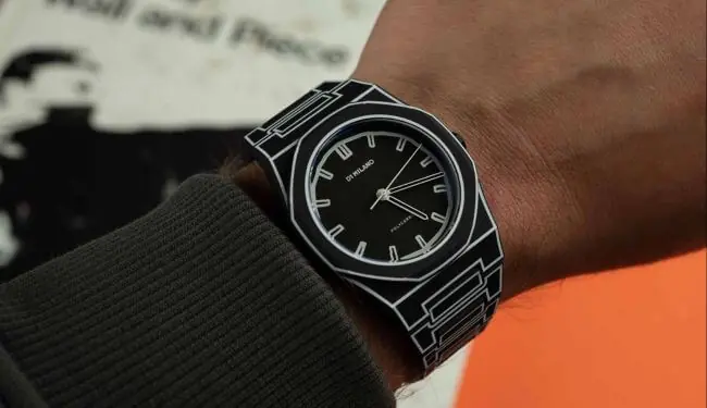 D1 Milano watch on wrist – repair and servicing in London
