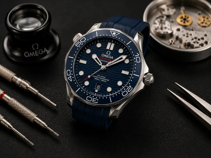 Omega watch repair and servicing in London