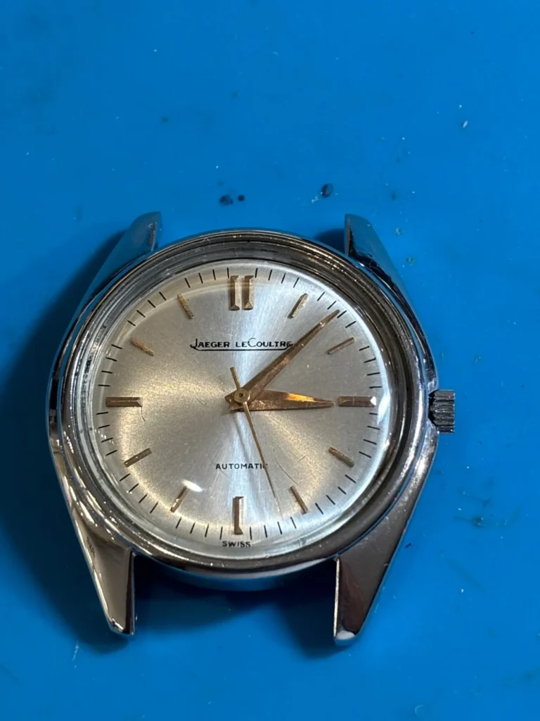 Vintage Jaeger-LeCoultre automatic with polished original plexiglass and generic replacement hands