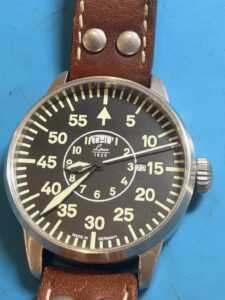 Laco watch final result after Ronda 507 movement replacement