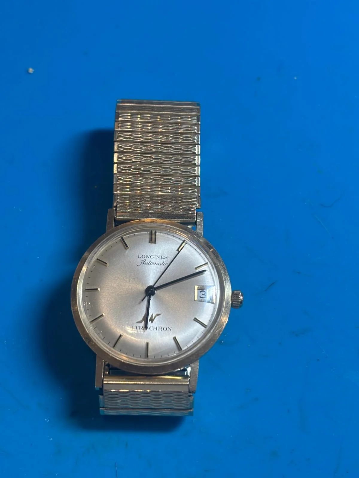 Longines Ultra-Chron after Mini Service cleaning and re-oiling