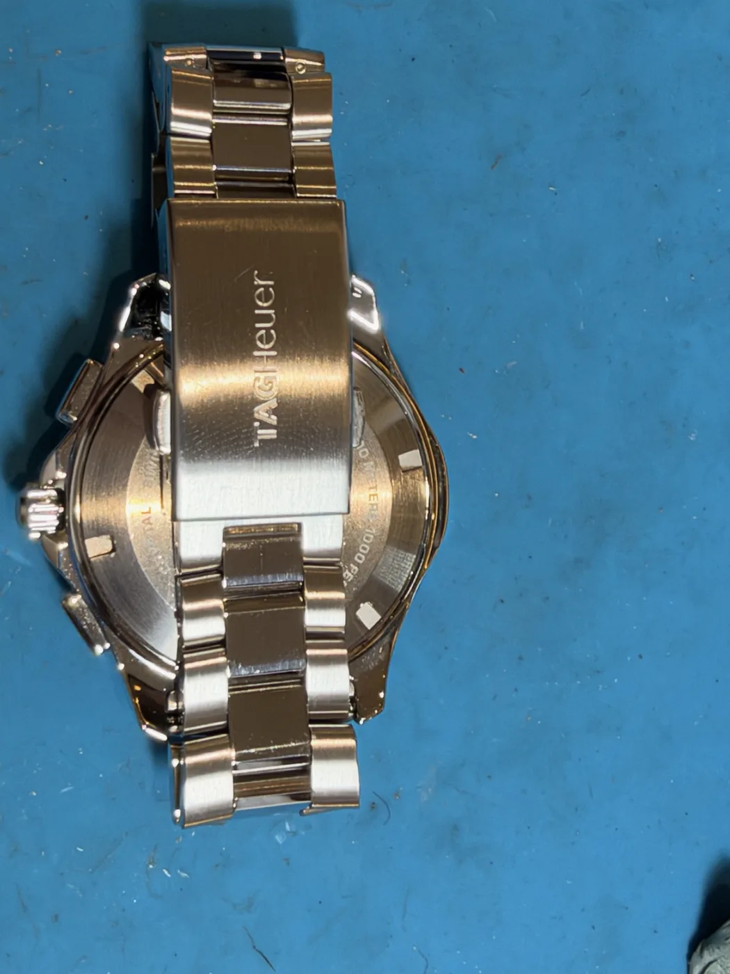 TAG Heuer Calibre S CAF7010 after Mini Service and polish